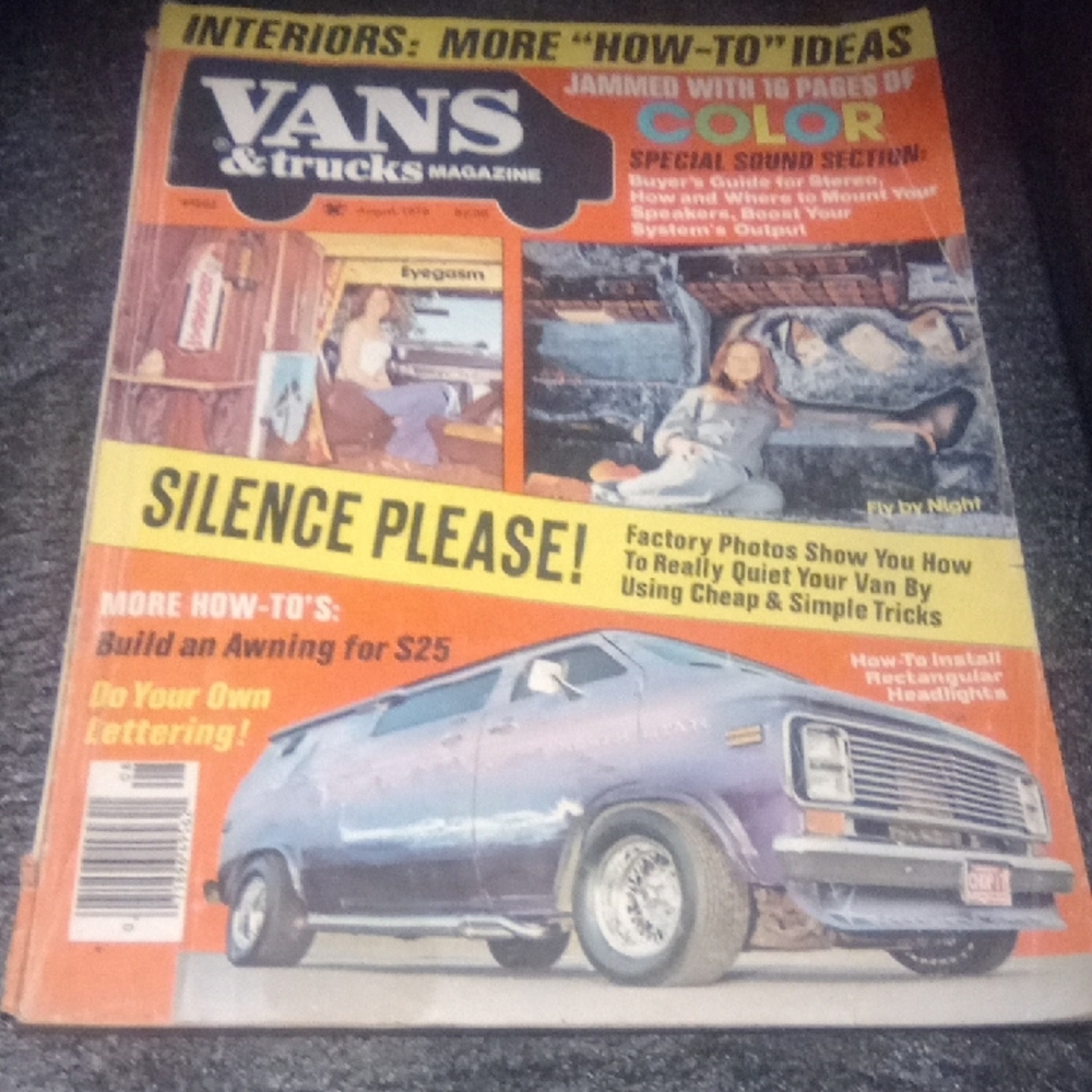 VANS & Trucks Magazine  - August 1976